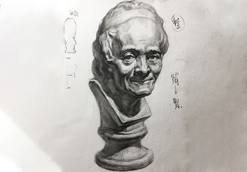 石膏素描