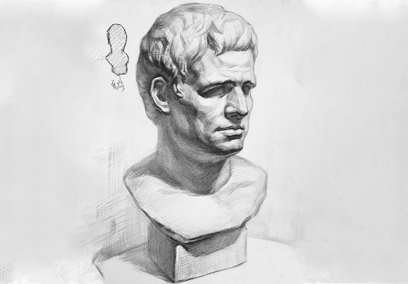 淄博畫室：素描基礎技法與表現手法